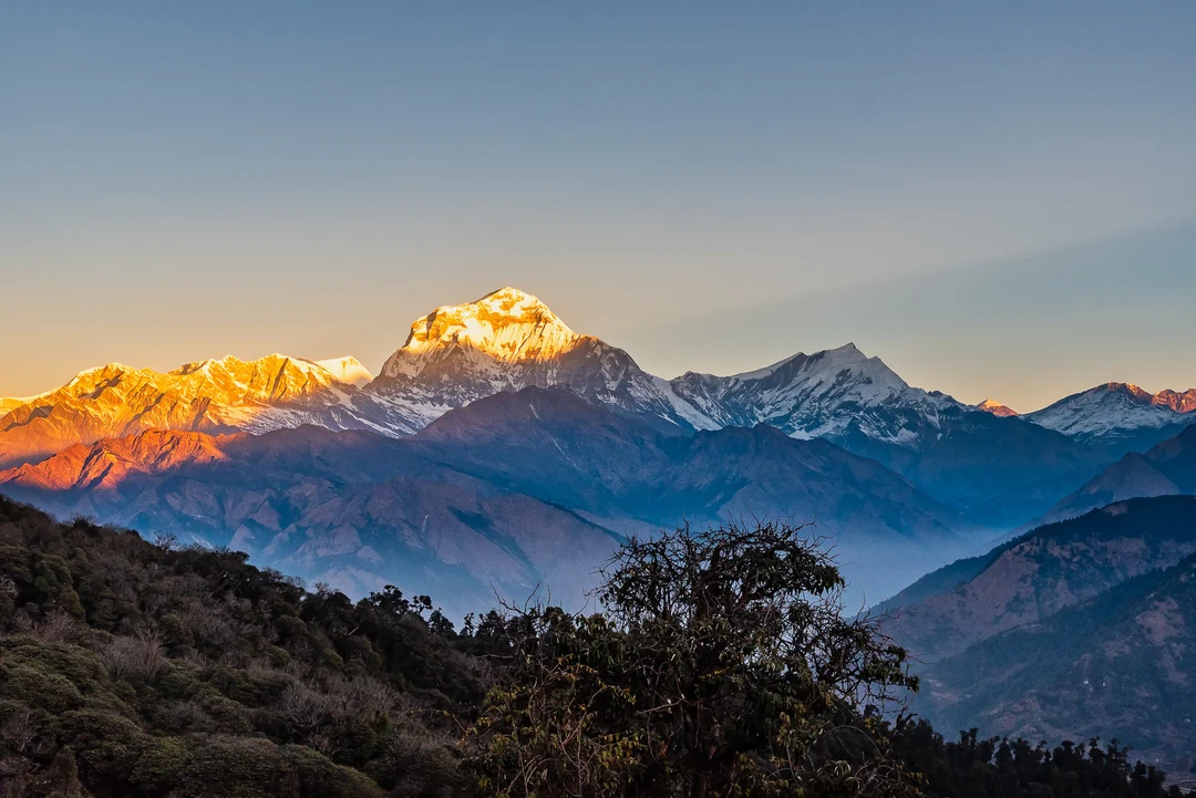 Dhaulagiri Circuit Trek landscape view